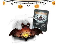 Pocket Cards Halloween Affirmative - Portable Inspirational Card - Inspirational Details with Ghosts Bats Ravens for Graduates Incentives Teams Adults Student