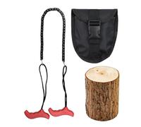 Pocket Chain Saw, Wired Chain Saw for Pruning High Branches | Portable Folding Pruning Tool for Camping Hiking Hunting Hiking Mountain Pruning Wood and Outdoor Activities