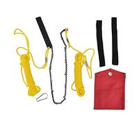 Pocket Chainsaw, 24 Inches 34 Sections 11 Knives Portable Folding Chainsaw, Rope Saw Tree Saw High Limb Pocket Chainsaw for Campting, Cutting Trees, Survival Gear, Hunting, Pruning