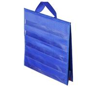 Pocket Chart - Double-Sided Board Stand For Classroom | Standing Pocket Board, Small Pocket Board With 10 Pockets Slit Pocket Charter For Small Group Use In Class, My