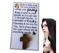 Pocket Christian Prayer Cards - Portable Scripture Cards,Bible Verse Cards, Scripture Encouragement Inspirational Prayer Cards, Christian Cards for Praying