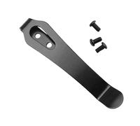 Pocket Clip for Flashlight | Heavy Duty Stainless Steel Belt Clip,Work Accessories for Walking Camping Climbing Hiking Fishing Backpacking Running Sports