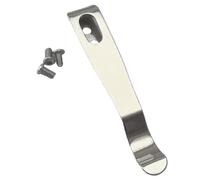 Pocket Clip for Flashlight,Stainless Steel Multi-Purpose Tool Belt Clip - Outdoor Tools for Picnic Pickpocket Backpacking Outdoor Walking Running Card Waist