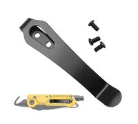 Pocket Clip for Flashlight | Stainless Steel Multi-Purpose Tool Belt Clip,Work Accessories for Walking Camping Climbing Hiking Fishing Backpacking Running Sports