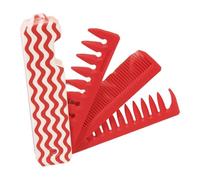 Pocket Comb, Folding Comb, Fine Teeth and Wide Teeth Texture Comb | Unengaged Unisex Portable Hair Styling Tool for All Hair Types, Fits All Hair Types