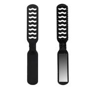 Pocket Combs - Fine Toothed Styling Pocket | Folding Hair Comb With Mirror, Compact Pocket Hairbrush For Thick Curly Hair, Portable Travel Comb For Car, Gym Bag, Convenient Grooming Accessory