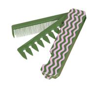 Pocket Combs for Men, Pocket Comb | Men's Wide and Fine Tooth Styling Comb | Folding Hair Brush, Portable Styling Tool for Hair, Beards and Mustaches, Fit Wallet, Bags