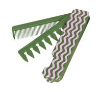 Pocket Commbs for Men - Tooth Texture Comb, Detangling Hair Brush, Travel Comb Tooth and Wide Tooth | Foldable Portable Styling Tool for Men Women Girls Everyday Care & Combing