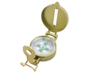 Pocket Compass - Metal Field Compasss for Map Reading, Outdoor Navigation Tool, Kids Hiking Camping Guide Equipment | Liquid-Filled Orienteering Hunting Climbing Survival Gear