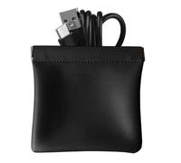 Pocket Cosmetic Bag Mini Makeup Bag with Self-Closing Bag | No Zipper