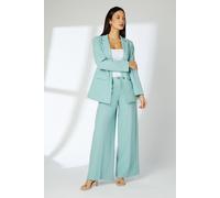 Pocket Detail Wide Leg Trouser Principles Teal 14