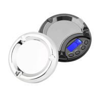 Pocket Digital Scale With Four Weighing Modes ABS Material LCD Display Compact Design Battery Operated Easy To Carry For Kitchen And Lab Use