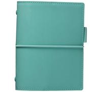 Pocket Domino Patent Turquoise Organiser