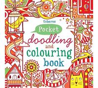 Pocket Doodling and Colouring Book: Red Book (Usborne Art Ideas)