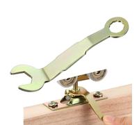 Pocket Door Wrench - Durable Pivot Wrench, Portable Handheld Tool, Multi-Purpose Hinge Adjuster, Easy Grip Construction for Home Office Furniture Cabinet Door Repair Installation DIY Tasks