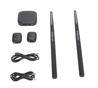 Pocket Drum 2 Plus Drum Set, Motion Sensing, Portable Reality Technology, Air Drum Sticks with Drumsticks, Pedals, USB MIDI Function, 8 Sounds, Electronic Drum Set
