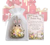 Pocket Easter Hug,2D Acrylic Encouragement Souvenir - Festive Motivational Cards - for Teens Adults Students Colleagues Employees Graduates Home Work Meetings Team Incentives Studying