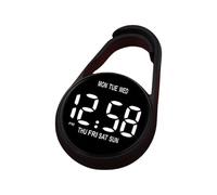 Pocket Electronic Digital Clock For Students Includes Touch Screens Watch Feature Night Lights For Student Electronic