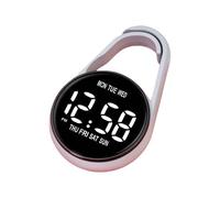 Pocket Electronic Digital Clock For Students Includes Touch Screens Watch Feature Night Lights For Student Electronic