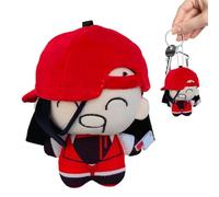 Pocket Fabric Doll, Cute Soft Plush Figure, Lightweight Mini Character with Finish, Textile Toy Kit, Decorative Doll with Charming Design, Collectible Item for Home Display