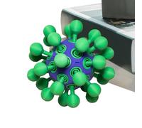 Pocket Focus Orbs - 3D Layered Sensory Spheres, Discreet Desk Wobble Rings, Rewires Restless Energy into Attention, Suitable for Teens Adults Conference Calls Library Events Plane Rides