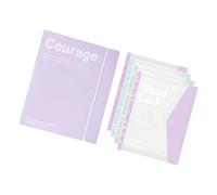 Pocket Folders for Documents Flexible Refillable Design School Essential Transparent Document Holders Binders