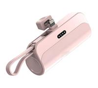 Pocket-Friendly Lightweight Design, 5000 Mah Capsule Power Bank, Mini Portable Charger, 20W Fast Charging, Type-C And Ports, Fcc Ce Certified