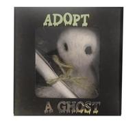 Pocket Ghost Scary Cute Little Ornament with Tiny Scroll