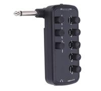 Pocket Guitar Headphone Amp, Electric Guitar Headphone Amplifier with Distortion Overdrive Delay, Rechargeable Mini Amp for Bedroom Practice, Chorus Tremolo Effects