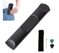 Pocket Guitar - PP 6 Fret Portable Chord Practice Tool With 2 Picks | Compact Training System For Beginners Adults Men Women Learners Music Lovers Guitarists Travel Home Study Classroom