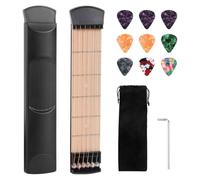 Pocket Guitar Practice Guitar Trainer 6 Fret Portable Guitar Chord Practice Luthier Too Professional Tool R7Z3 For Beginner