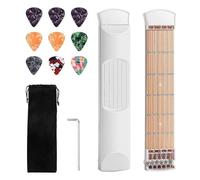 Pocket Guitar Practice Neck 6 Frets Portable Guitar Chord Trainer Practice Tool For Starter Guitar Trainer Tool