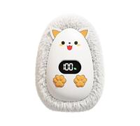 Pocket Hand Warmer | Adorable Rechargeable Hand Warmer - Animal Themed Compact Hand Warmer, USB Powered Hand Warmer with Digital Display for Winter Outings