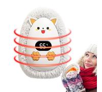 Pocket Hand Warmer, Pet Hand Warmer, USB Rechargeable Smart Pet Hand Warmer, USB Rechargeable Hand Warmer, Digital Display, Winter Animal Design, po