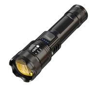 Pocket Handheld Flashlights - 2 Modes Super Bright Handheld Light | Ipx7 Waterproof Camp Flashlight | 1800mah Battery Rechargeable Flashlight | Small Camping Led Torch | Ultra-Compact Flashlight For W