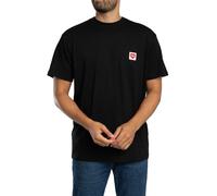 Carhartt WIP Mens Relaxed Fit Pocket Heart T-Shirt - Colour: 1V2XX Black/Red - Size: Medium