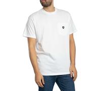 Pocket Heart T-Shirt White/Black S