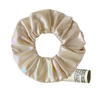 Pocket, Hidden Zipper Hairband, 4.33x4.33 Inches Elastic with Stash, Soft Storage Tie, Velvet Fabric with Secret, Hair Accessory for Women and Girls. Friends and Sisters