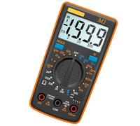 Pocket High Accuracy Miniature Digital Multimeter Measuring Tool For Household Electrical Maintenance Automotive Testing Auto Ranging