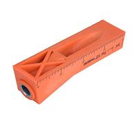 Pocket Hole Jig Kit | Oblique Hole Locator with Attraction Positioning & Metal Sleeve | Woodworking Drill Guide for Boards/Furniture/DIY | Oxidation - Protected, Adjustable