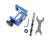 Pocket Hole Jig Kit Professional Woodworking Tool Adjustable Drill Guide Template for Cabinet Doors and Furniture 10mm