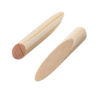 Pocket Hole Plugs, 50pcs Drilling Pocket Hole with Storage Box, 9.5MM Drill Bits Solid Wood Plugs, Wooden Dowels Assorted, Home Wooden Paint Gras Wood Dowel Pins