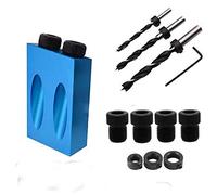 Pocket Hole Screw Jig Dowel Drill Joinery Kit