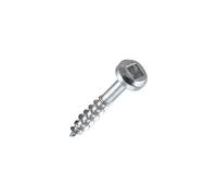 Pocket Hole Screws for Softwoods, 25mm Long, Pack of 500, Coarse Self-Cutting Threaded Square Drive Screws, PH/7X25/500C