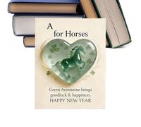 Pocket Horse | 2D Acrylic Souvenir Inspiration - Motivational Card for Spring - for Children Boys Students Home Travel Work Office Colleagues Employees Graduates and Parties