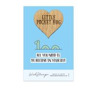 Pocket Hug - All You Need Is to Believe in Yourself | Thoughtful Motivational Gift | Keepsake Token for Encouragement & Self-Belief