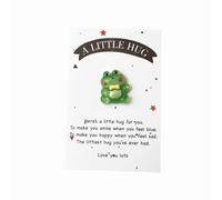 Pocket Hug Card, A Pocket Hug Blessing, Pocket Hugs For Friends & Kids, Holiday Greeting & Blessing Cards, Expressing Gratitude Gifts With Accompanying Cards, Christmas Ornaments (G#)