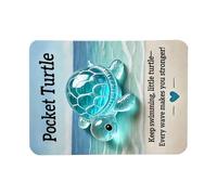 Pocket Hug Card - Small Turtle Pocket Hug Card, Calming Greeting Toys Novelty Companion For Toddler Students Thanksgiving Preschoolers Girls