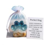 Pocket Hug Dachshund, Dachshunds Pocket Hug Token with Cards, Inspirational Long Distance Keepsake Animal Emotional Support for Family and Friends Dog Lovers (Cat Paw 1pcs)