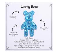 Pocket Hug Gift, A Little Pocket Hug Bear with Pocket Hug Card, Pocket Hugs for Friends, Cute Bear Pocket Hug Keepsake Ornament, Thinking of You Gifts for Birthday Wedding Thanksgiving